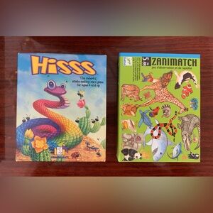 Hisss Snake Game and Zanimatch Game